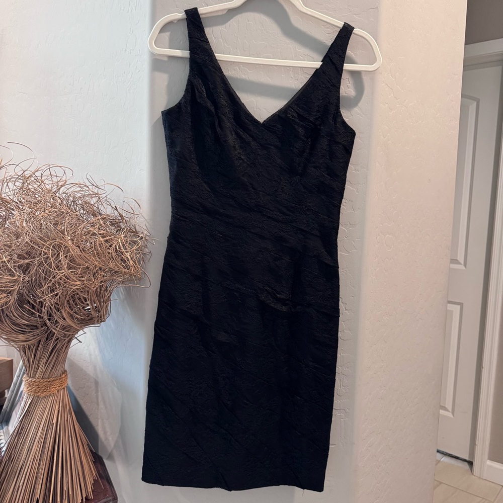 Ann Taylor Black Lace Mini Dress, Size‎ 2